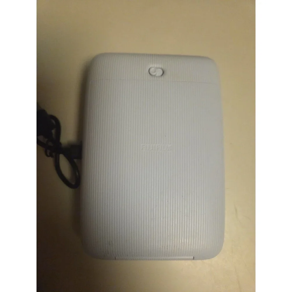 Fujifilm Instax Mini Link Smartphone Printer Ash White Portable Bluetooth Cable